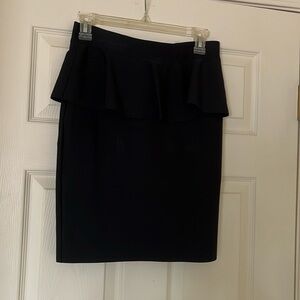 Bcbgmaxazria bodycon peplum skirt